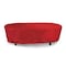 Eevelle MERIDIAN Series, Oval Table Cover - Red, 60L x 36W x 25.5H MDTOVCS-RED - alternate 1